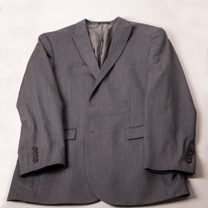 Mens Egara 42L Slim Fit Charcoal 100% Wool Blazer